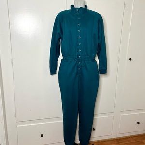 Vintage 80s/90s Lauren Brooke Sweatshirt Jumpsuit Leisure One Piece NWT